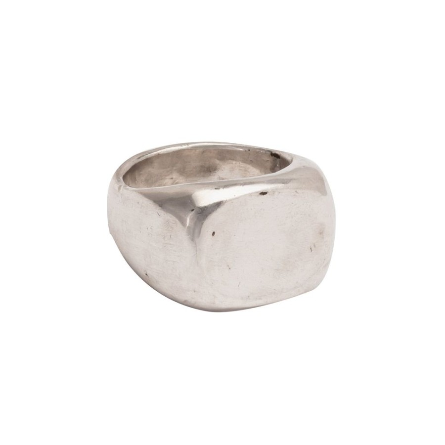 Jewelry James Colarusso | Small Concave Ring - Silver