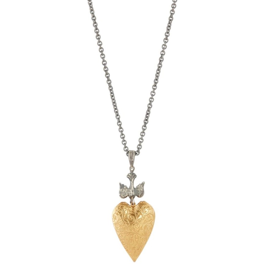 Jewelry Arman Sarkisyan | Engraved Love Locket Necklace