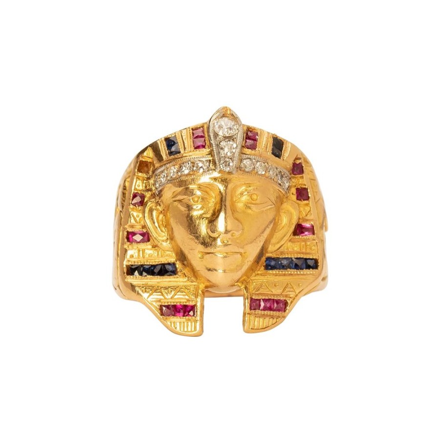 Jewelry Antique & Vintage Jewelry | Gemset Pharaoh Ring