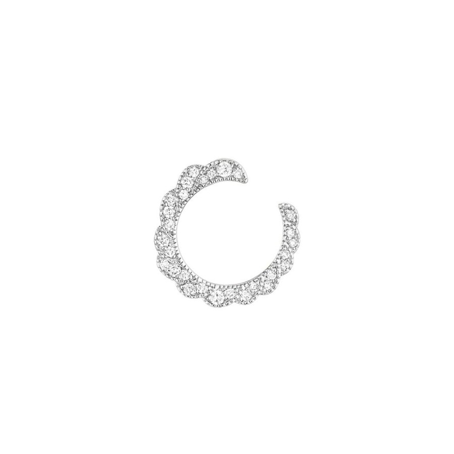 Jewelry Stone Paris | Ama Earring - White Gold