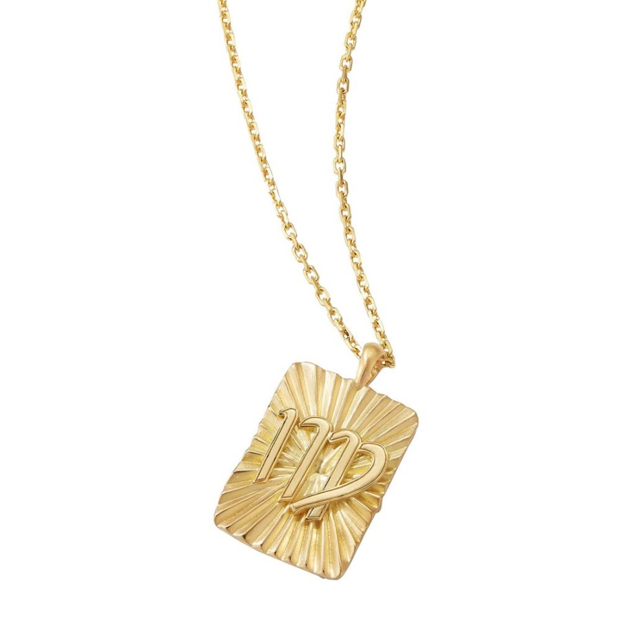 Jewelry David Webb | Zodiac Virgo Pendant Necklace