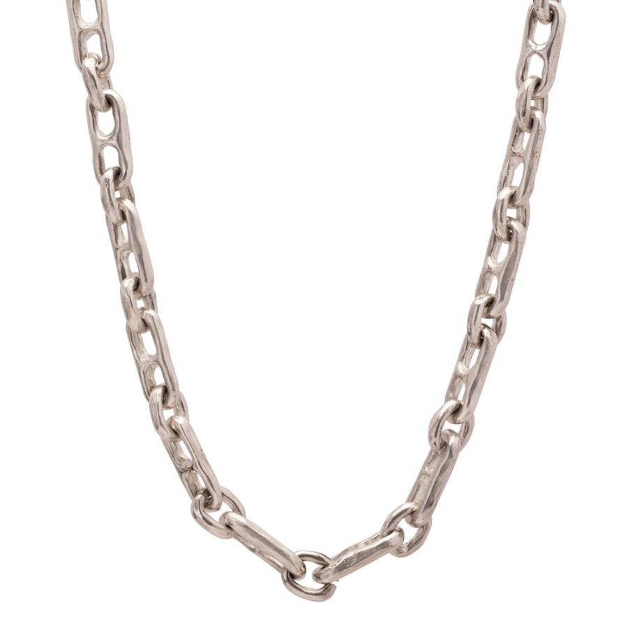 Jewelry James Colarusso | Double Link Chain - Silver