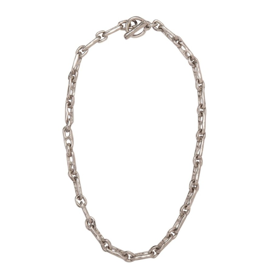 Jewelry James Colarusso | Double Link Chain - Silver