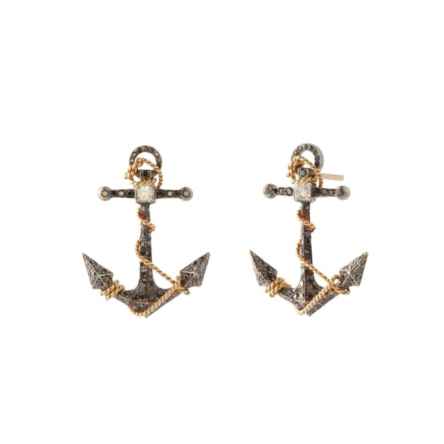 Jewelry Arunashi | Anchor Earrings