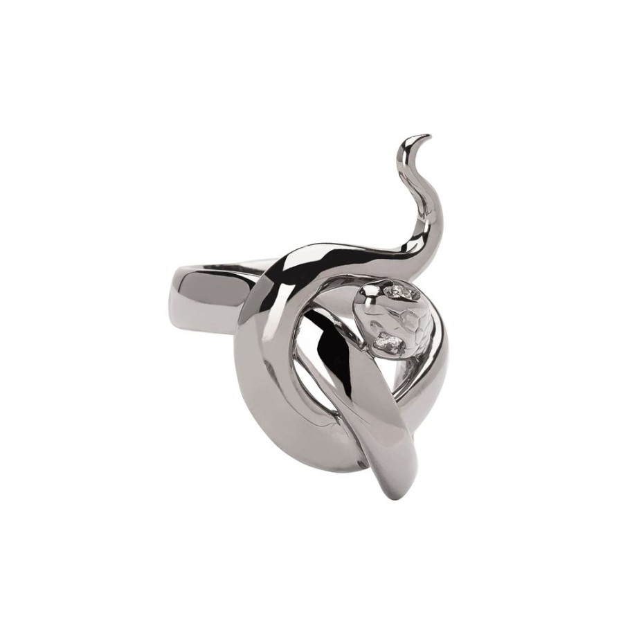 Jewelry Sylvie Corbelin | Initiee Snake Ring - Sterling Silver