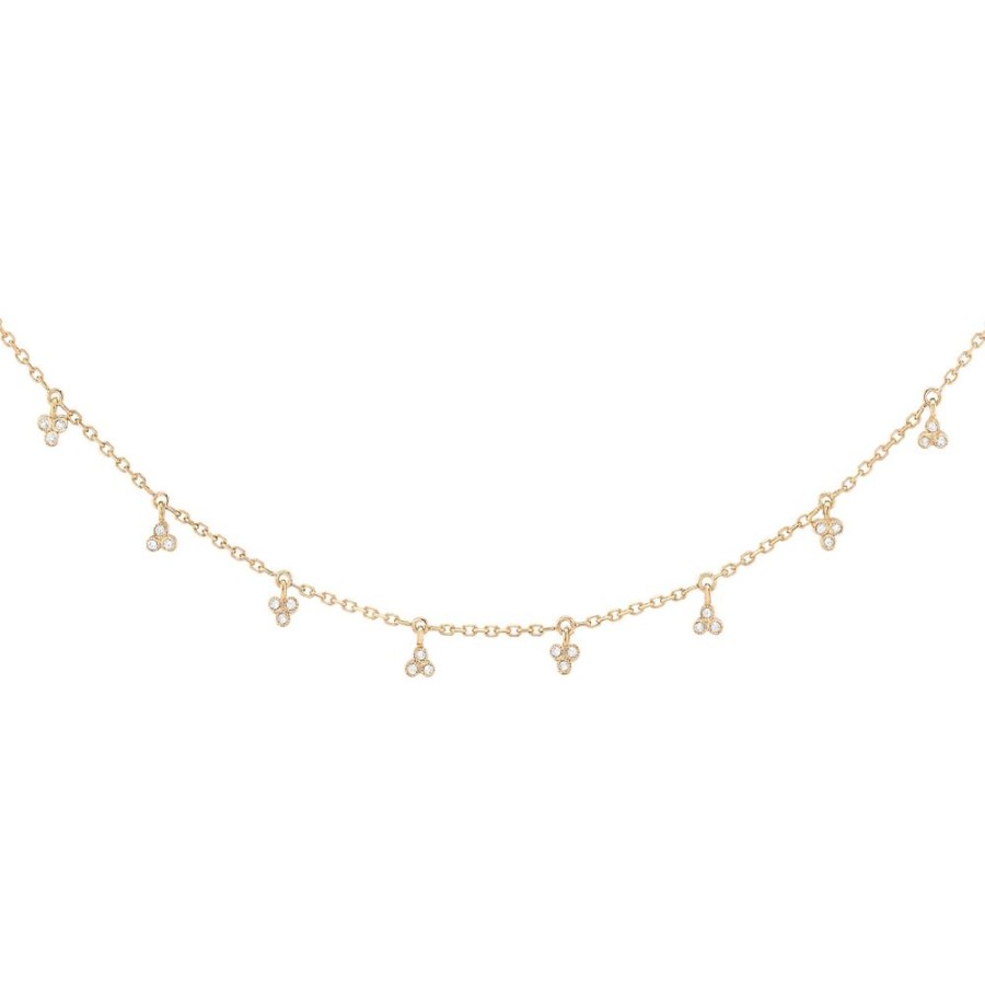 Jewelry Stone Paris | Volupte Diamond Necklace - Yellow Gold