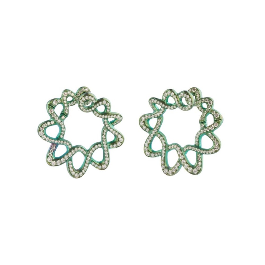 Jewelry Arunashi | Double Spiral Earrings