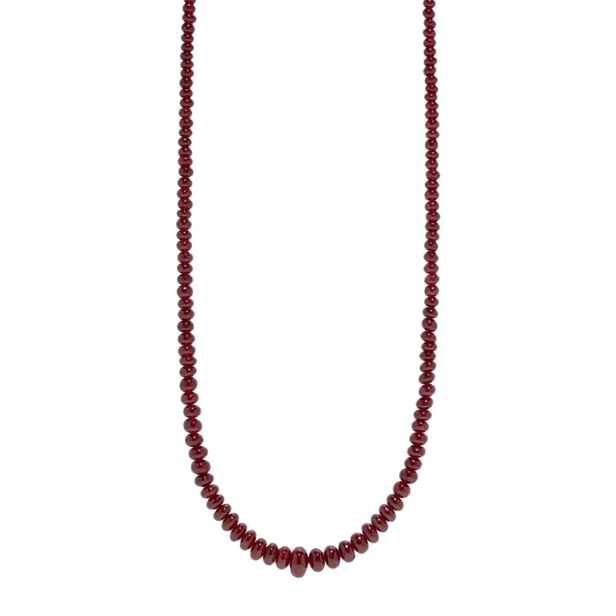 Jewelry Azlee | Bead Necklace - Ruby