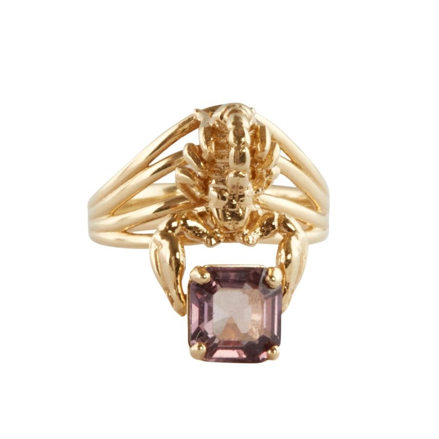 Jewelry Daniela Villegas | Pink Sapphire Scorpion Ring