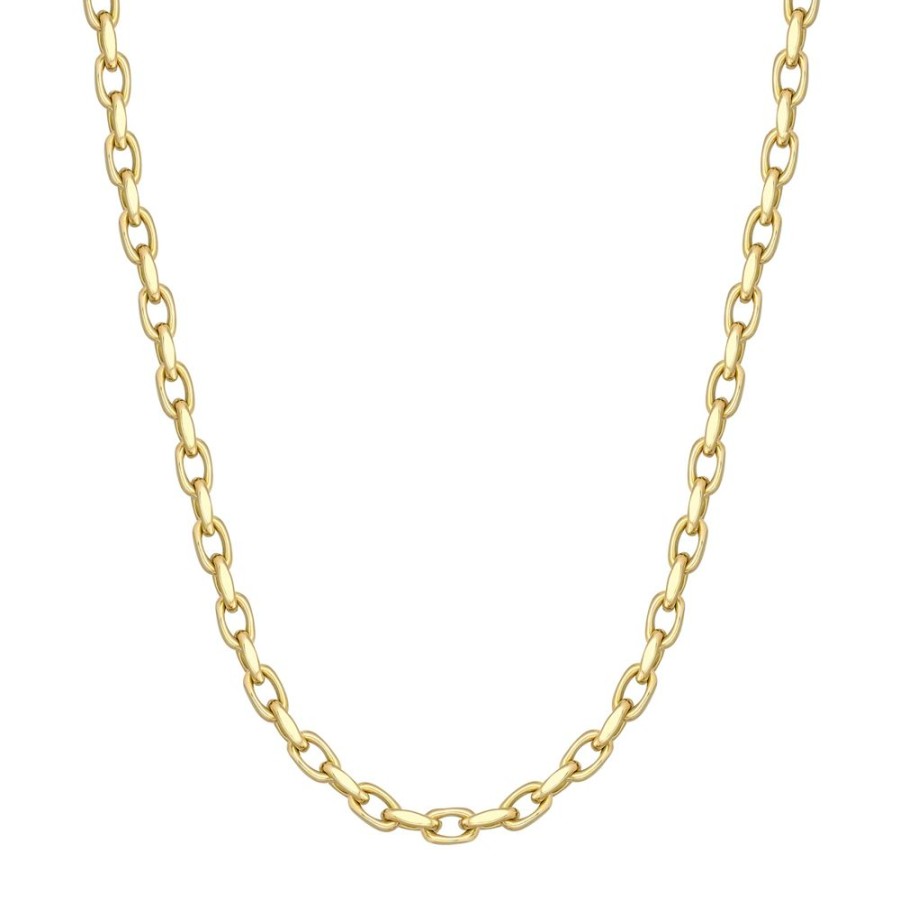 Jewelry VRAM | Short Graduated Oval Lynk Chain - 16"