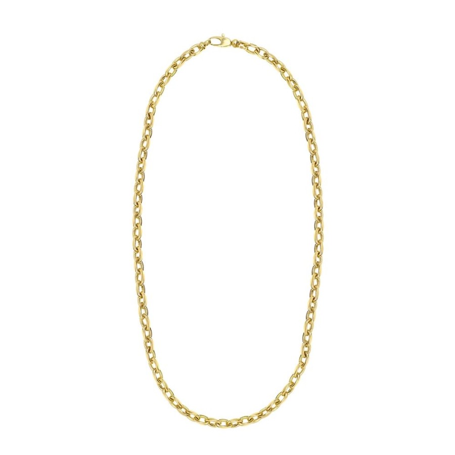 Jewelry VRAM | Short Graduated Oval Lynk Chain - 16"