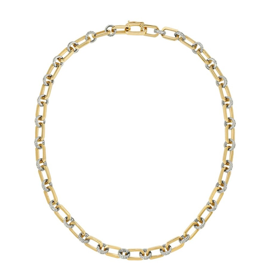 Jewelry Nancy Newberg | Octagon Link Chain Necklace