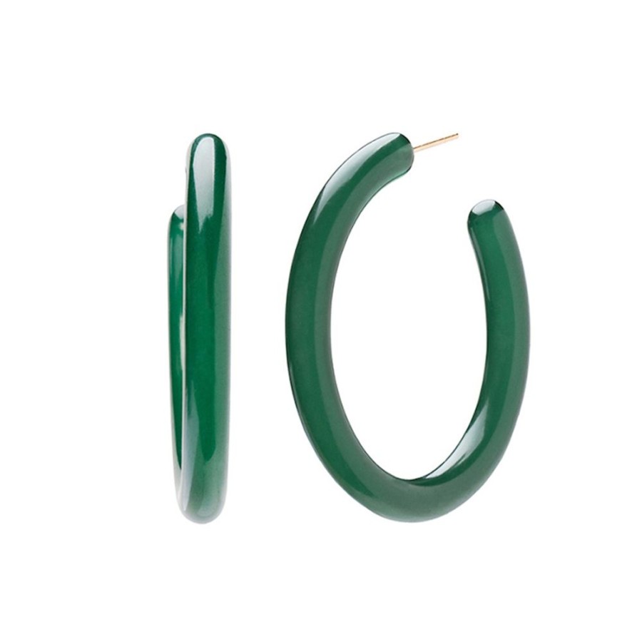 Jewelry Trouver | Large Hunter Acrylic Hoops