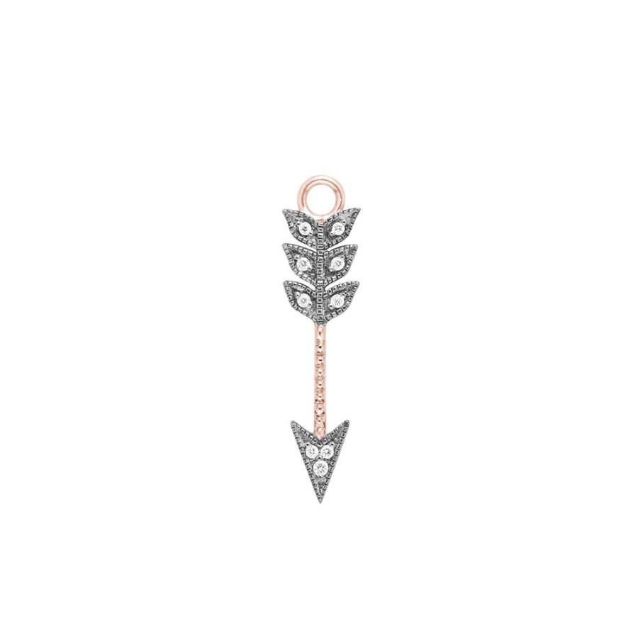 Jewelry Stone Paris | Little Big Man Charm - Black & Rose Gold