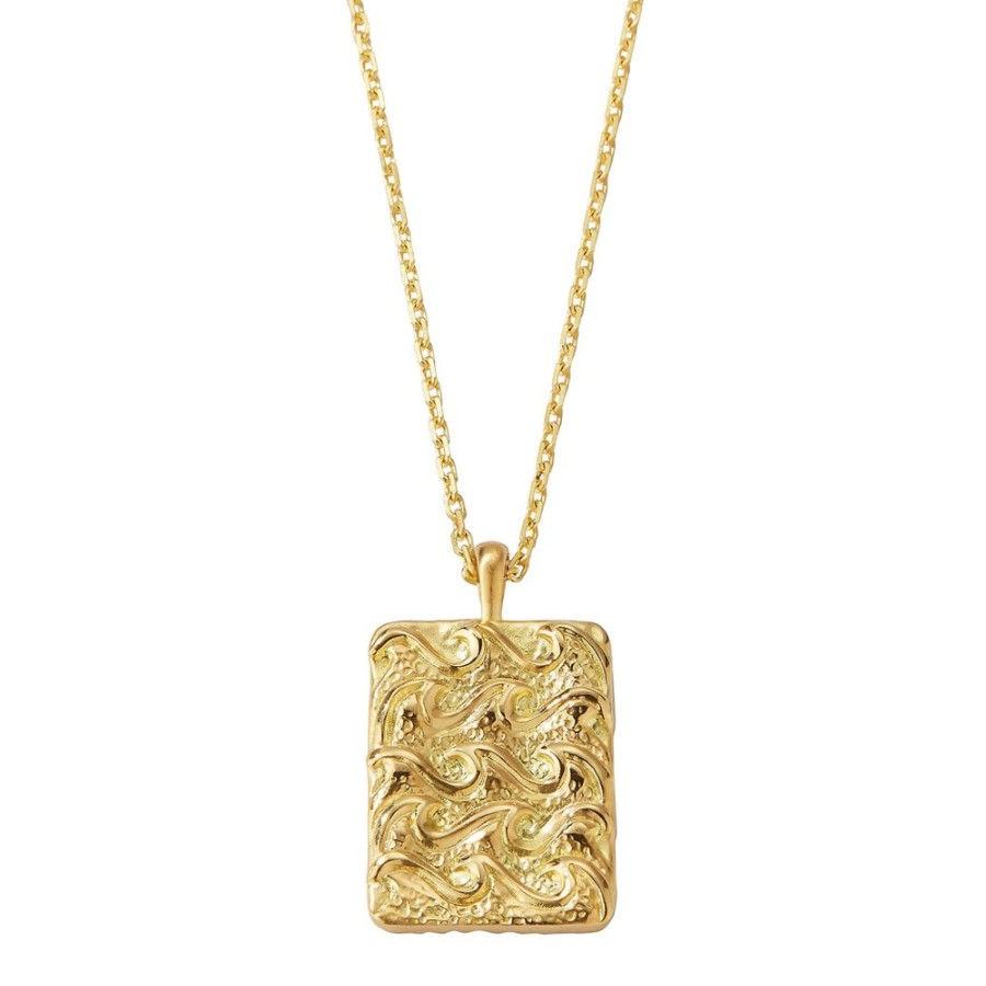 Jewelry David Webb | Zodiac Aquarius Pendant Necklace