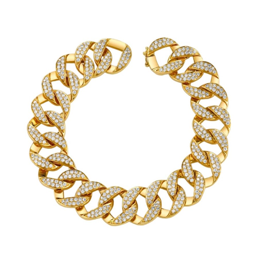 Jewelry Anita Ko | Hemingway Chain Link Diamond Bracelet