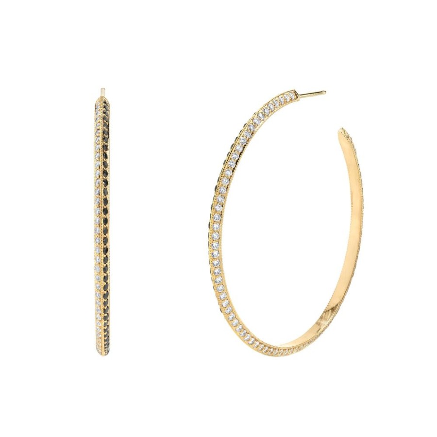 Jewelry Lizzie Mandler | Othello Knife Edge Hoops