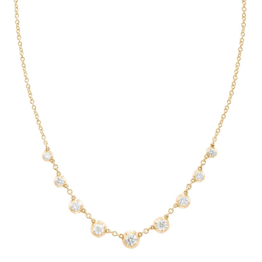 Jewelry Carbon & Hyde | Rosette Starstruck Necklace - Yellow Gold