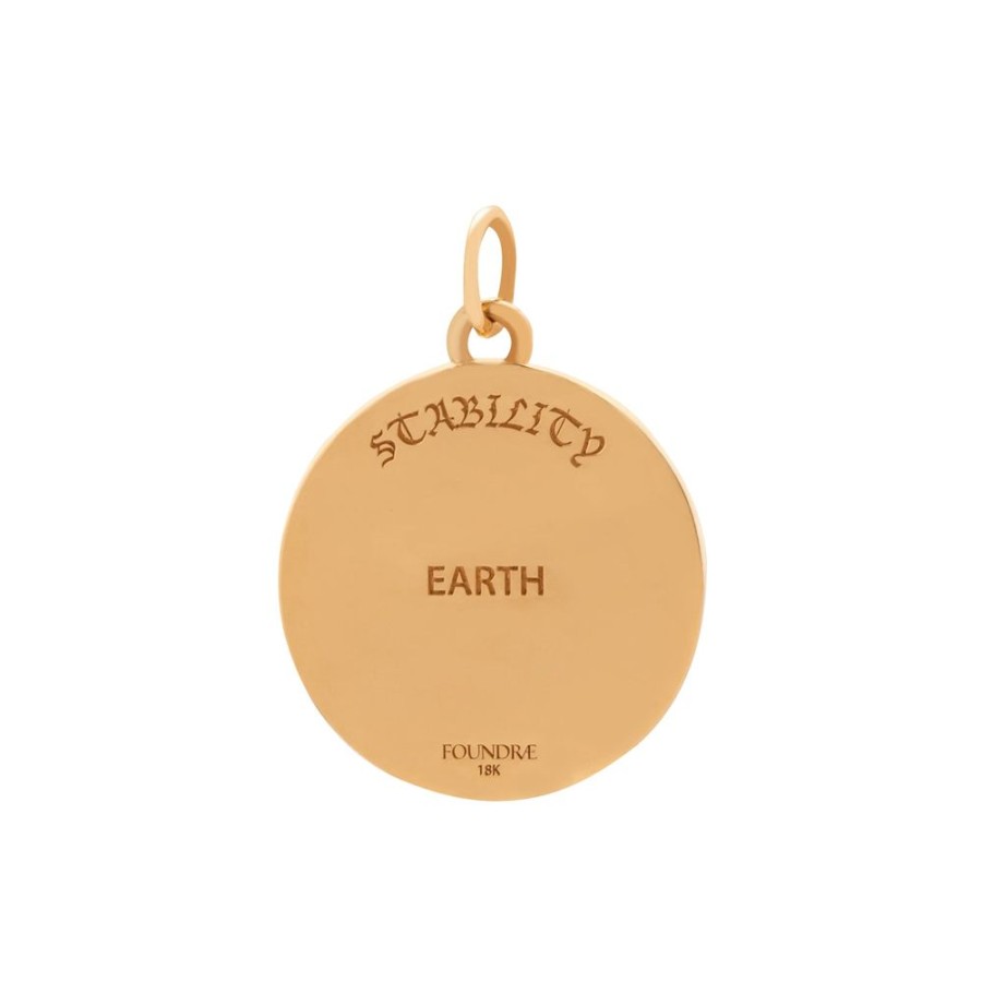 Jewelry Foundrae | Earth Badge Medallion