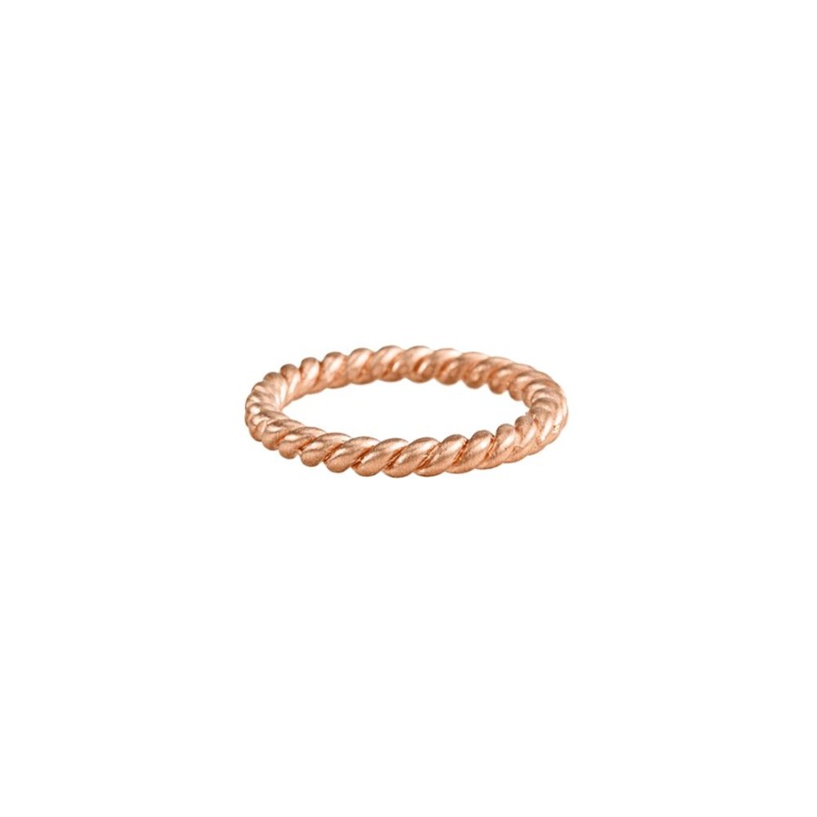 Jewelry Nancy Newberg | Thick Twist Ring - Rose Gold