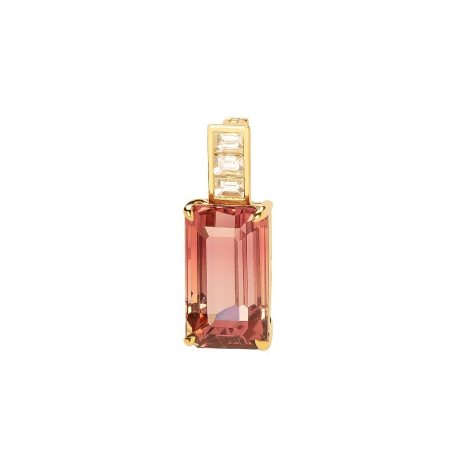 Jewelry YI Collection | Supreme Pendant - Pink Tourmaline