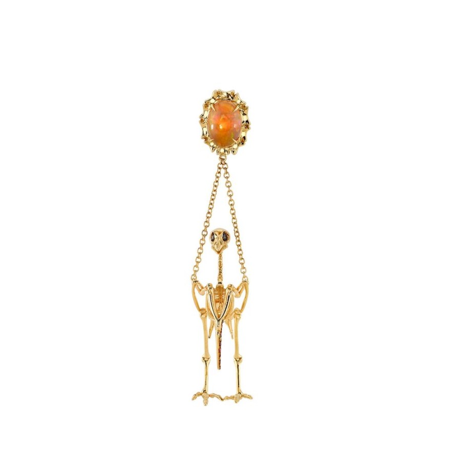 Jewelry Daniela Villegas | Quail Skeleton Earring