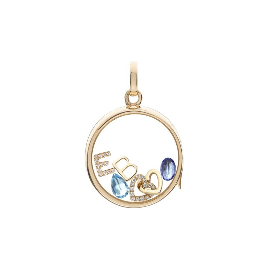 Jewelry Loquet | Sapphire September Birthstone Charm