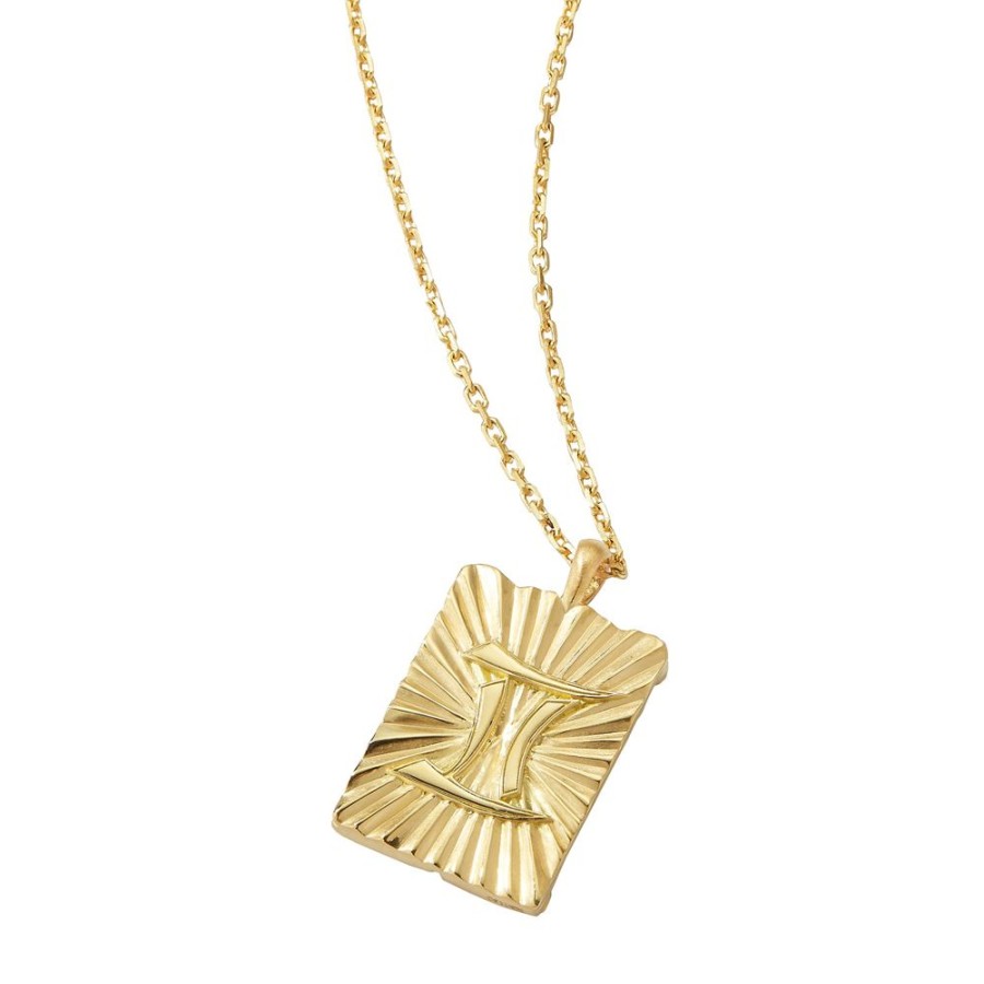 Jewelry David Webb | Zodiac Gemini Pendant Necklace