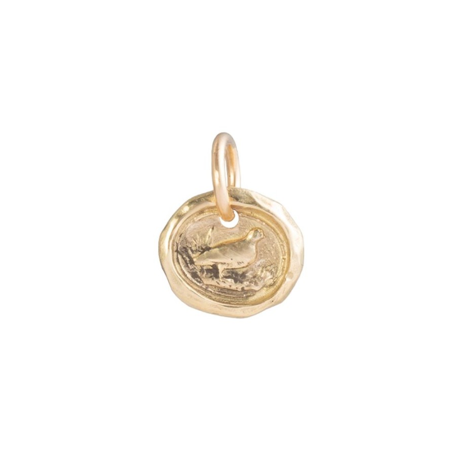 Jewelry James Colarusso | Dove Pendant - Yellow Gold