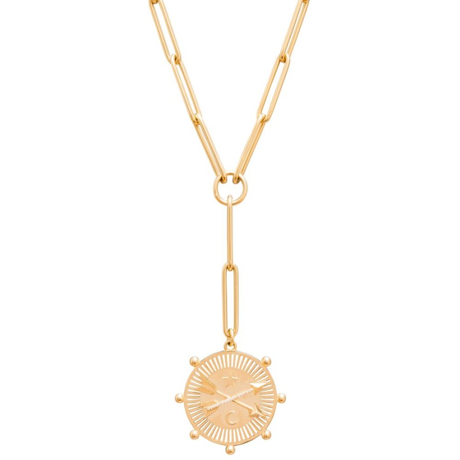 Jewelry Foundrae | Crossed Arrows Necklace