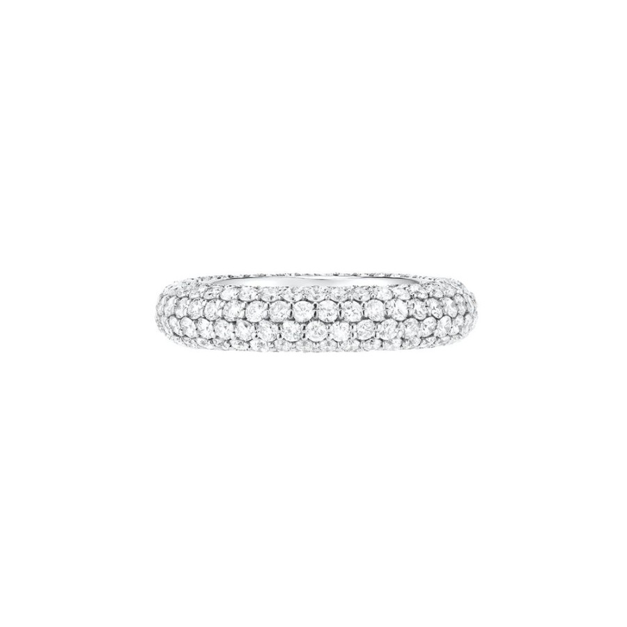 Jewelry Carbon & Hyde | Bombe Ring - White Gold