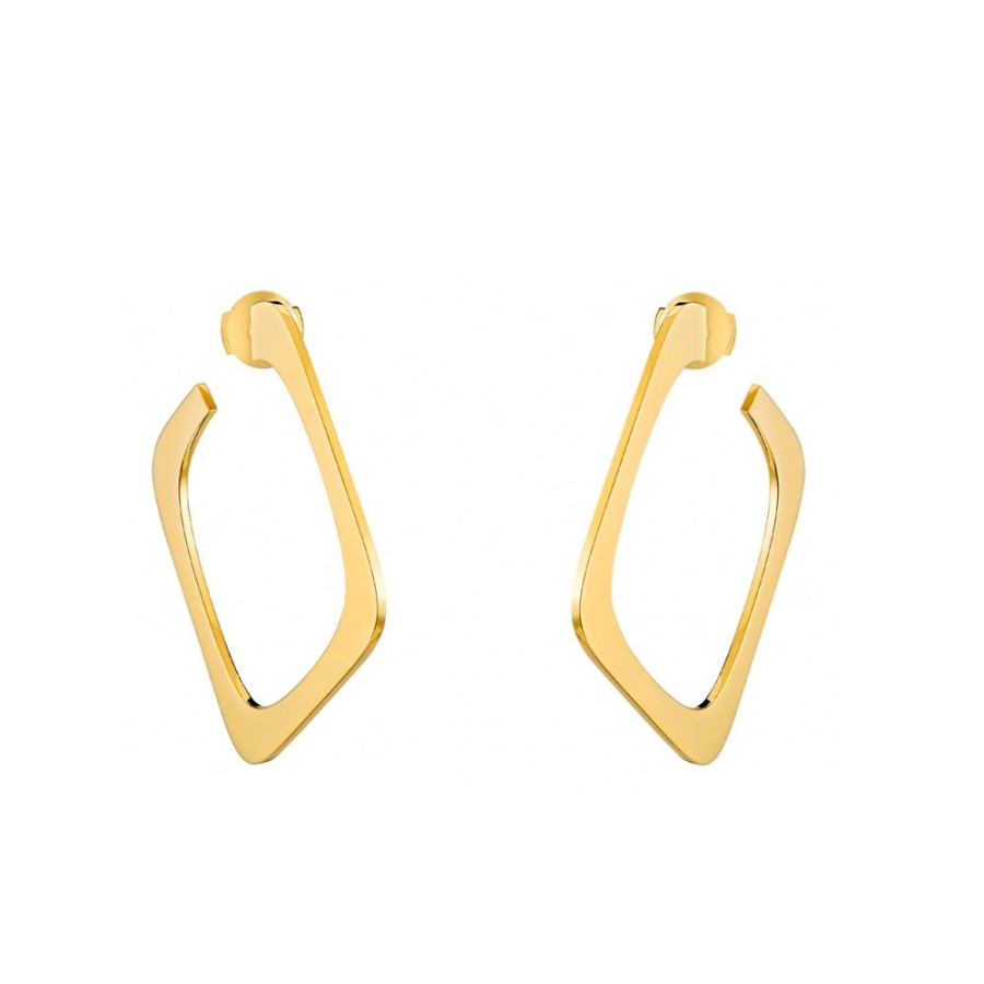 Jewelry Dinh Van | Large Impression Hoop Earrings