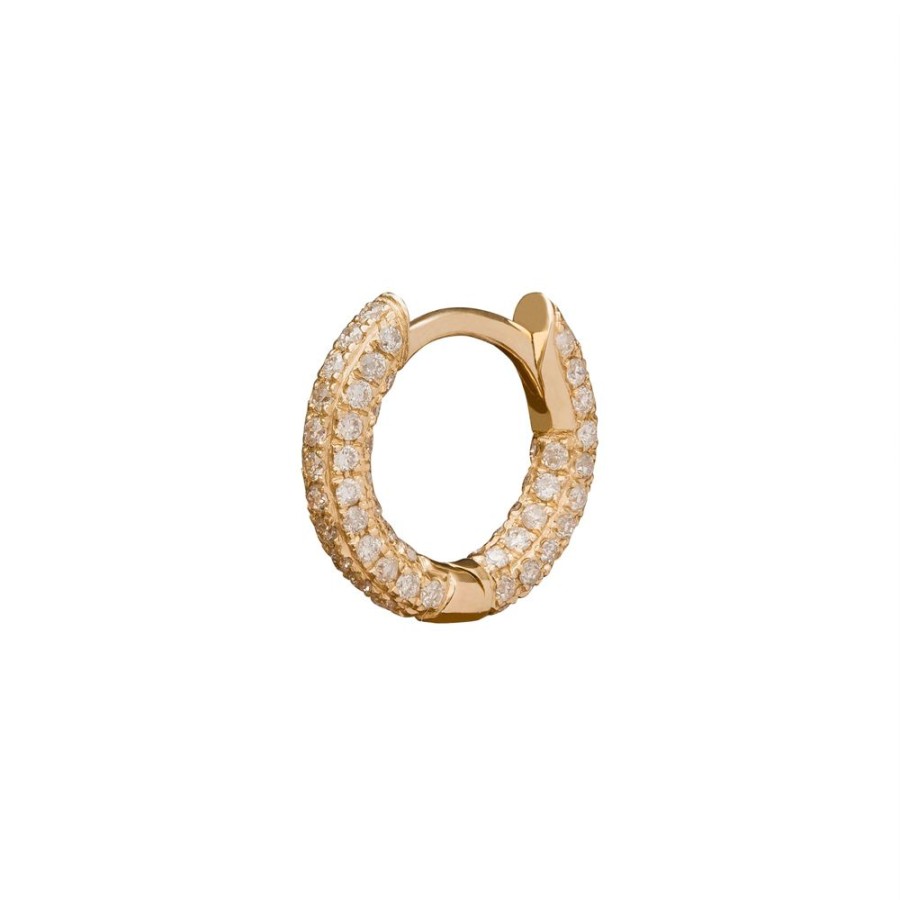 Jewelry Trouver | Five Row Huggie 6.5Mm - Yellow Gold