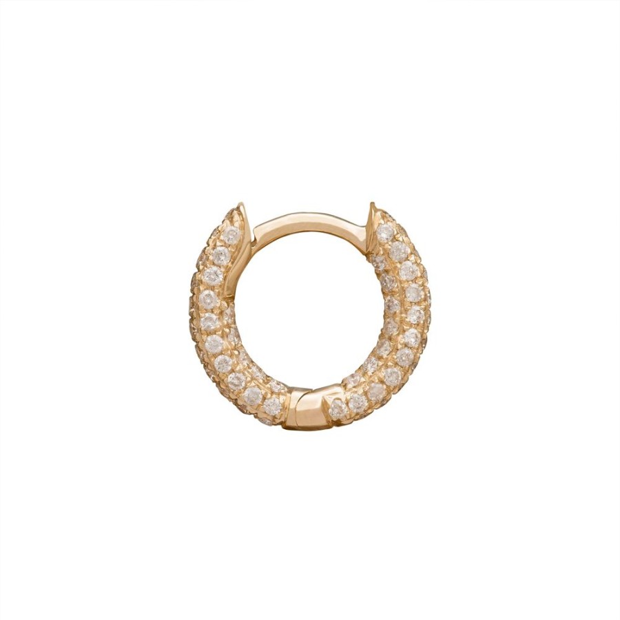 Jewelry Trouver | Five Row Huggie 6.5Mm - Yellow Gold