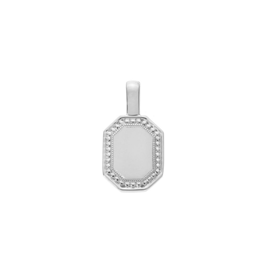 Jewelry Sethi Couture | P.S. Small Tag Charm - White Gold