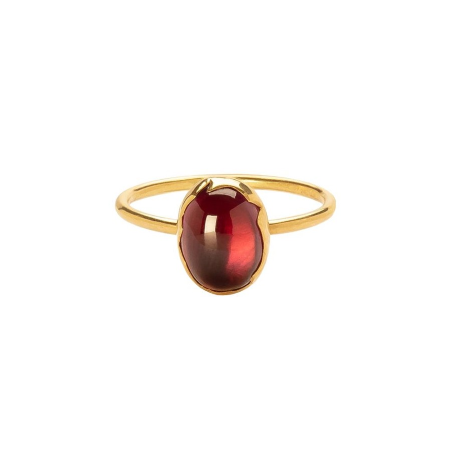 Jewelry Annette Ferdinandsen | Egg Stacker Ring - Pink Tourmaline