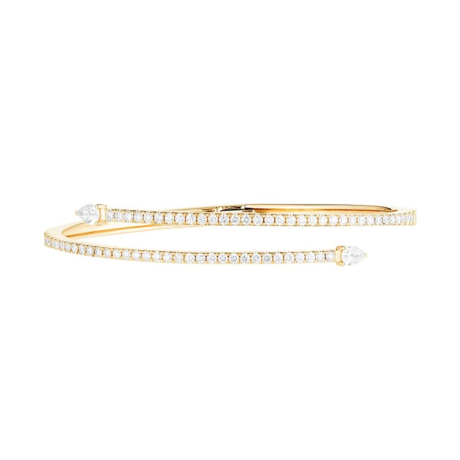 Jewelry Carbon & Hyde | Neptune Bangle - Yellow Gold