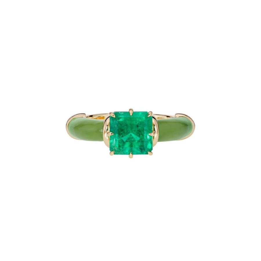 Jewelry Sauer | 80 Years Marina Ring - Emerald