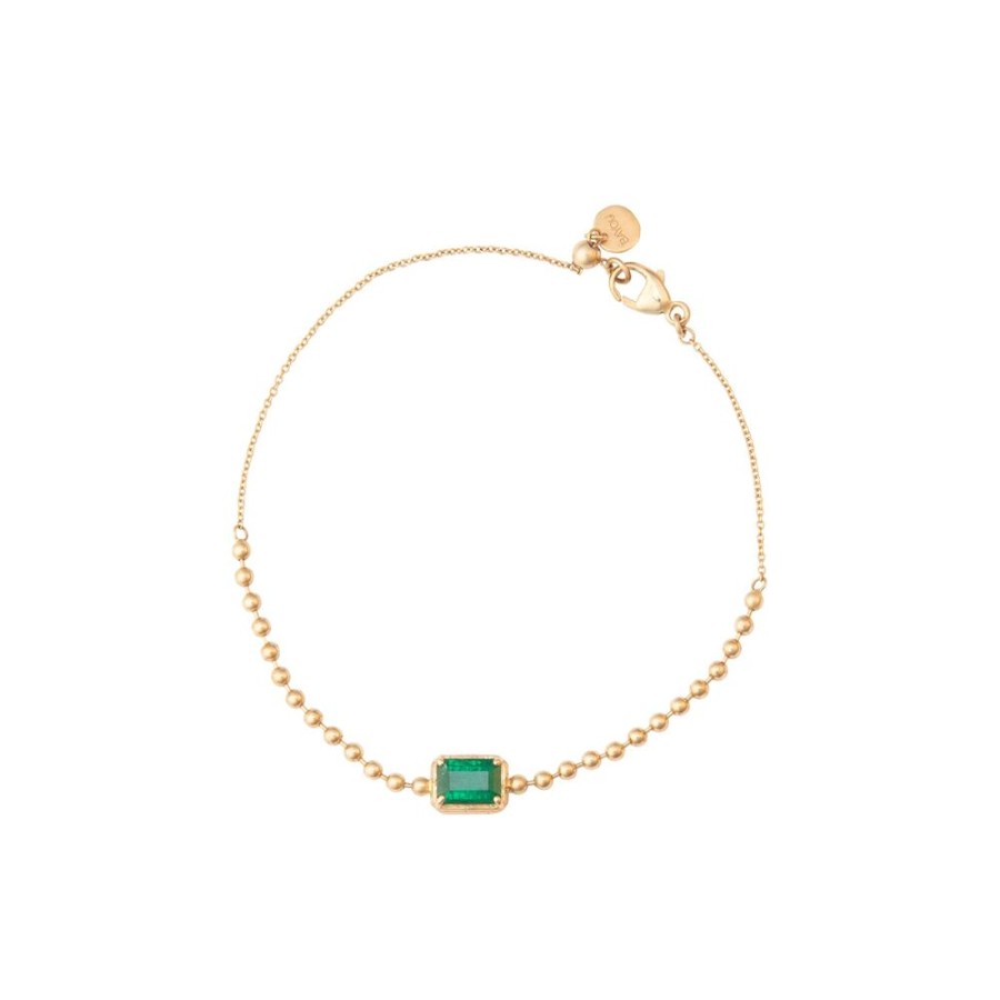 Jewelry BaYou with Love | Emerald Beaded Bracelet