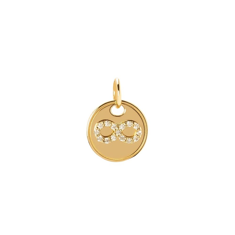 Jewelry Foundrae | Mini Coin Infinity Charm