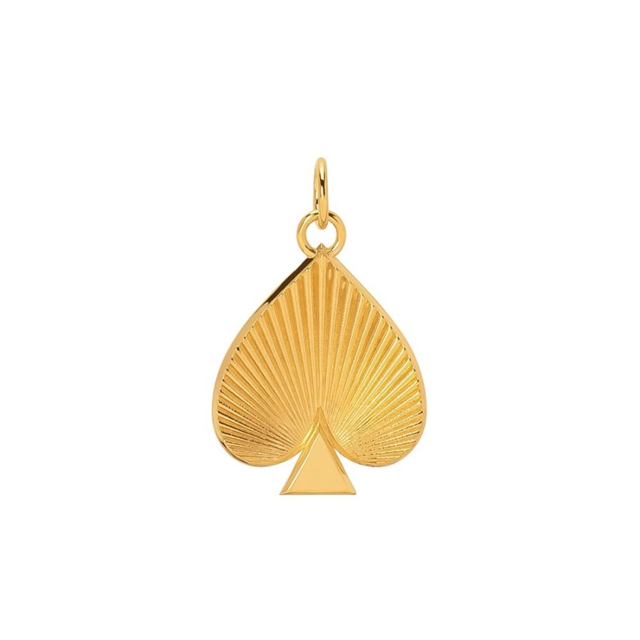 Jewelry Foundrae | Medium Spade Medallion