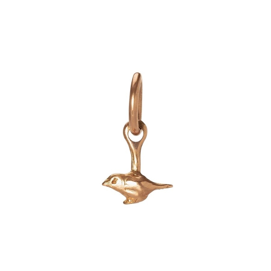 Jewelry James Colarusso | Small Bird Pendant - Rose Gold