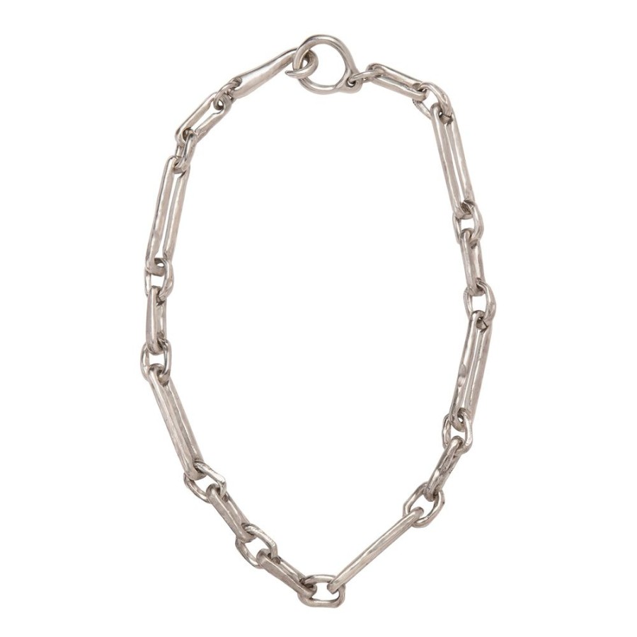 Jewelry James Colarusso | Alternating Link Chain - Silver