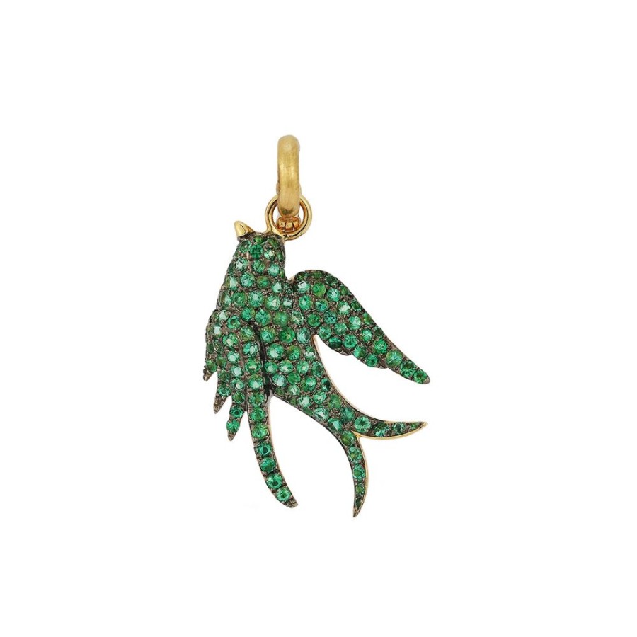 Jewelry Storrow | Sparrow Charm - Emerald