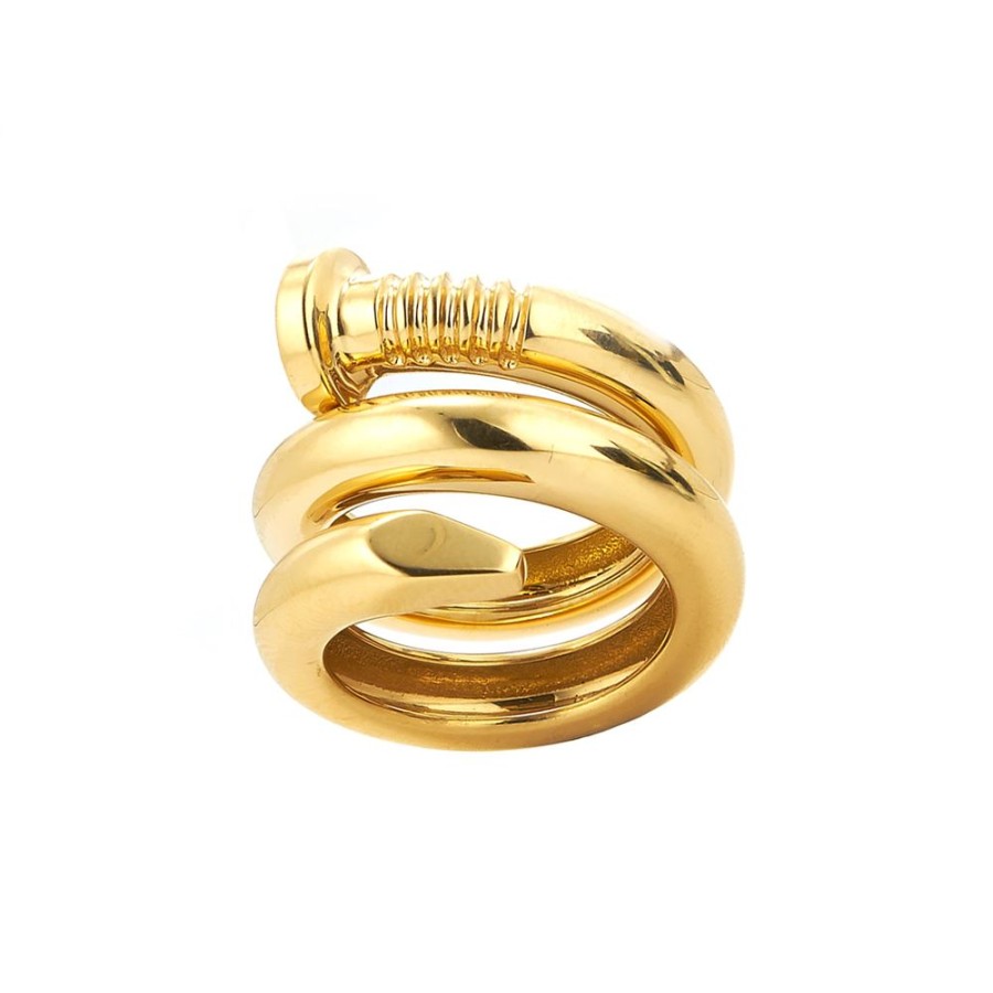 Jewelry David Webb | Polished Nail Ring - Large