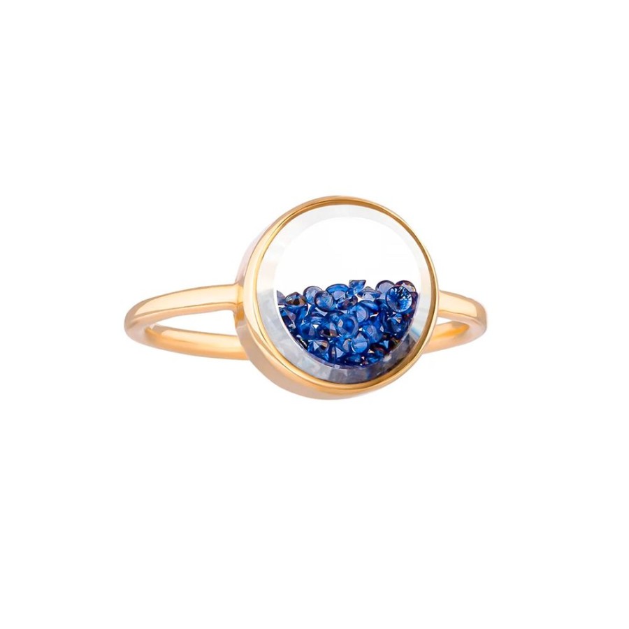 Jewelry Moritz Glik | Core Sapphire Shaker Ring