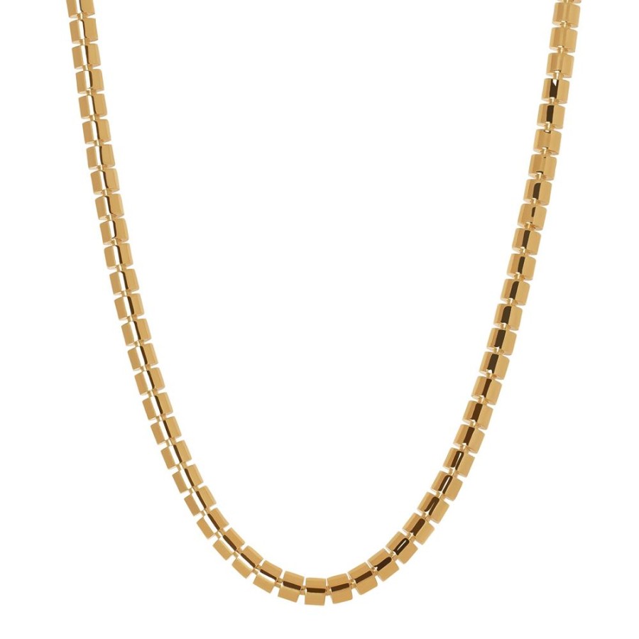 Jewelry Sidney Garber | Ophelia Skinny Necklace - Yellow Gold