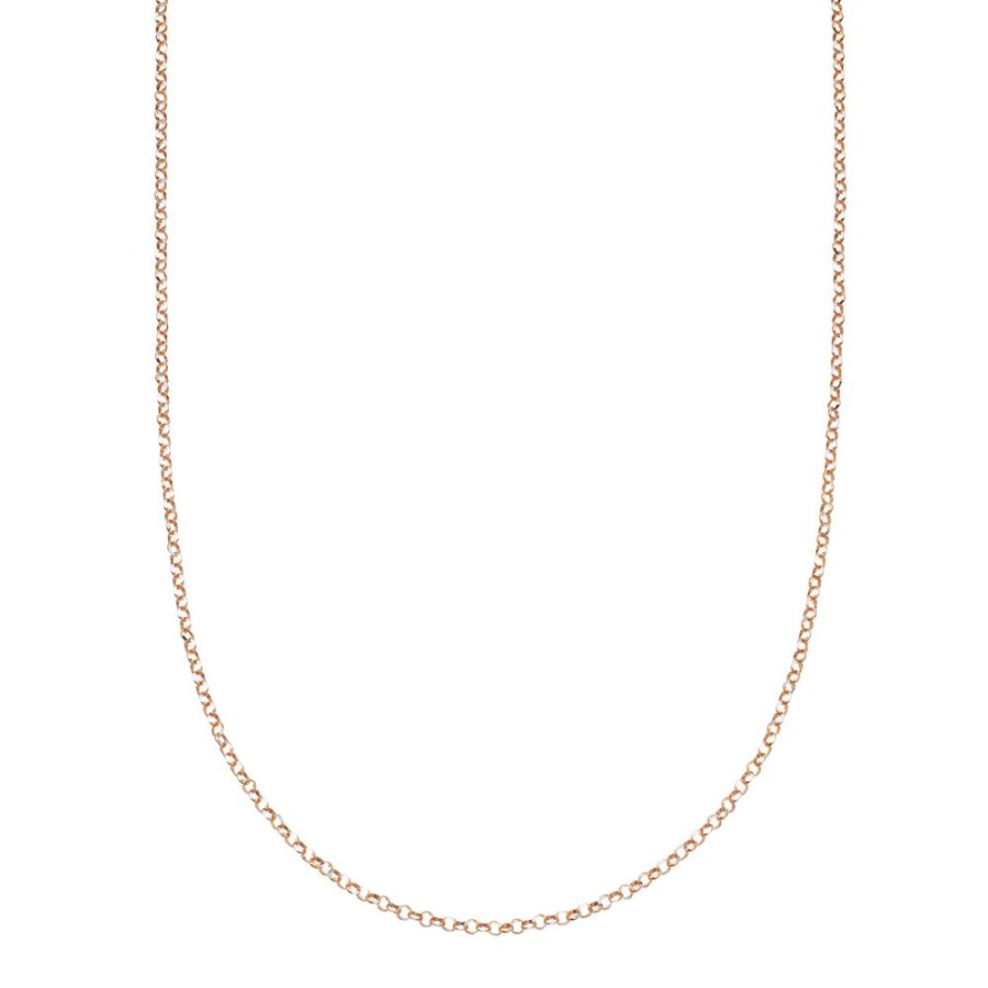 Jewelry Loquet | 18" Rolo Chain - Rose Gold