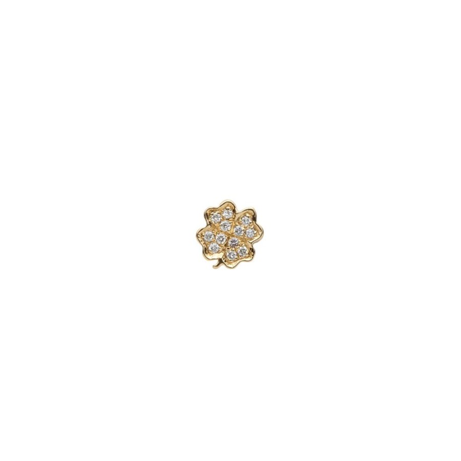 Jewelry Loquet | Diamond Clover Charm