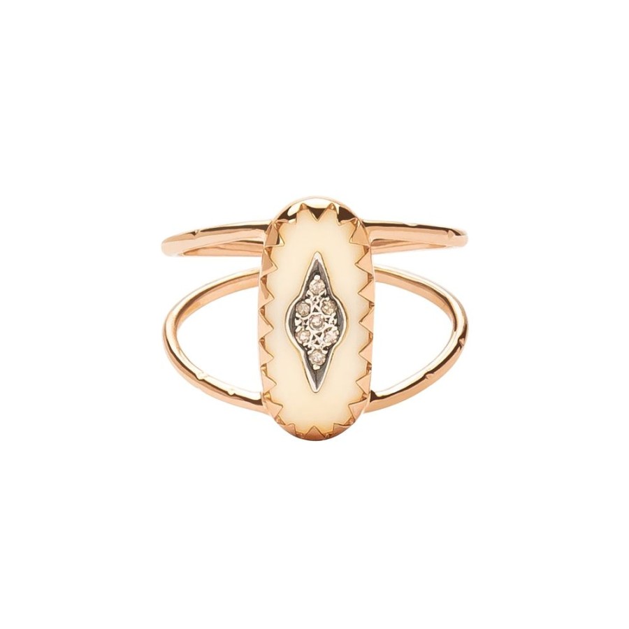 Jewelry Pascale Monvoisin | Mahe Ring - White